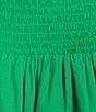 Color:Kelly Green - Image 3 - Square Neck Sleeveless Midi Tank Dress