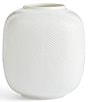 Wedgwood White Folia Collection Rounded Vase - Image 1