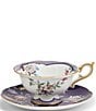 Wedgwood Wonderlust Midnight Crane Teacup & Saucer, Color:Multi - Image 1