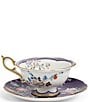 Wedgwood Wonderlust Midnight Crane Teacup & Saucer, Color:Multi - Image 2