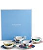 Wedgwood Wonderlust Teacups & Saucer, Set of 4, Color:Multi - Image 5