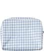Weezie Gingham Patterned Toiletry Case - Image 1