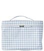 Weezie Gingham Patterned Vanity Case - Image 1