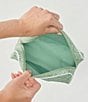 Weezie Matcha Block Print Patterned Toiletry Case - Image 3