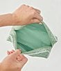 Weezie Matcha Block Print Patterned Toiletry Case - Image 5