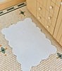 Weezie Scalloped Edge Trim Organic Cotton Bath Mat - Image 6