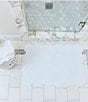 Weezie Scalloped Edge Trim Organic Cotton Bath Mat - Image 3