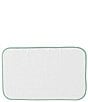 Weezie Signature Organic Cotton Contrast Piping Bath Mat - Image 5