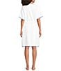 Weezie Signature Short Sleeve Organic Cotton Short Terry Robe - Image 6