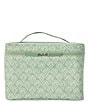 Weezie Matcha Block Print Patterned Vanity Case - Image 1