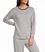 Westbound 3/4 Sleeve Crew Neck Knit Top - Image 1