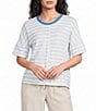Westbound Short Sleeve Crew Neck Top - Image 1