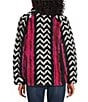 Westbound Abstract Print Long Sleeve Snap-Front Jacket - Image 3