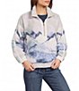 Westbound Artic Mountain Long Sleeve Sherpa Half Zip Jacket - Image 1