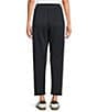 Westbound ULTRA LUXE Athleisure Coordinating Cropped Lounge Straight Leg Pull On Pants, Color:Black - Image 2
