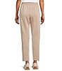Westbound ULTRA LUXE Athleisure Coordinating Cropped Lounge Straight Leg Pull On Pants, Color:Almond - Image 2