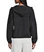 Westbound ULTRA LUXE Athleisure Long Sleeve Zip-Up Ultra Hoodie Jacket, Color:Black - Image 3