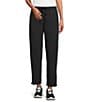 Westbound ULTRA LUXE Athleisure Coordinating Scuba Barrel Leg Drawstring Pants - Image 1