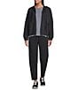 Westbound ULTRA LUXE Athleisure Coordinating Scuba Barrel Leg Drawstring Pants - Image 5