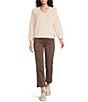 Westbound Bracelet Sleeve V-Neck Top - Image 3