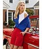 Westbound Perfect Outfit Picks Button Front Point Collar Short Sleeve Camp Top - Image 5