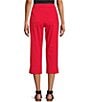 Color:Tomato Puree - Image 2 - Crop High Rise Pull-on Pants