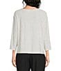 Westbound Dolman 3/4 Sleeve Boat Neck Top - Image 2