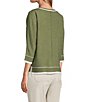 Westbound Heather Long Sleeve Crew Neck Sweater - Image 4