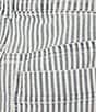 Westbound High Rise Bermuda Porkchop Pockets Shorts, Color:Blue White Stripe - Image 4