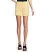 Westbound Perfect Outfit Picks High Rise Flat Front Shorts - Image 4
