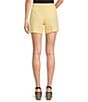 Westbound Perfect Outfit Picks High Rise Flat Front Shorts - Image 5