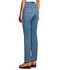 Westbound High Rise Patch Pocket Straight Leg Pull-On Denim Pants - Image 4