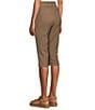Westbound High Rise Pull-On Capri Pants, Color:Portabella - Image 4
