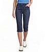 Westbound High Rise Pull On Crop Capri Pants - Image 1