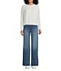 Westbound Knit Long Sleeve Crew Neck Bubble Top - Image 3