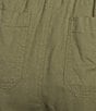 Westbound Linen Blend Flat Front Pull-On Crop Pants - Image 4