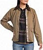 Westbound Long Sleeve Button Front Barn Jacket - Image 1