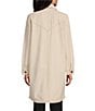 Color:Natural - Image 2 - Long Sleeve Button Front Duster Jacket