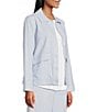 Westbound Linen-Blend Long Sleeve Button Front Jacket - Image 3