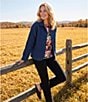 Westbound Long Sleeve Button Front Quilted Jacket - Image 6
