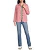 Westbound Long Sleeve Button Front Shacket - Image 3