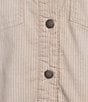 Westbound Long Sleeve Button Front Shacket - Image 4