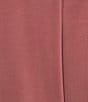 Westbound Long Sleeve Crew Neck Pleated Pullover, Color:Marsala - Image 4