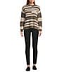 Westbound Long Sleeve Crew Neck Sweater, Color:Black Stripe - Image 5