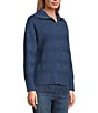 Westbound Long Sleeve Quarter Zip Hi-Low Sweater - Image 3