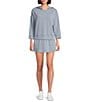 Westbound Long Sleeve V- Neck Hoodie - Image 3