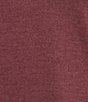 Westbound Long Sleeve V-Neck Collared Knit Top, Color:Burgundy - Image 6