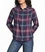 Westbound Long Sleeve Y-Neck Button Front Blouse - Image 5