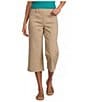 Westbound Mid Rise Culotte Crop Pants - Image 1