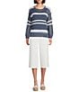 Westbound Mid Rise Culotte Capri Pants - Image 5